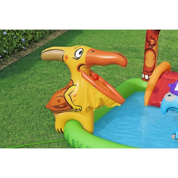 Bestway 53160 Wodny Plac Zabaw Dmuchany Jurassic 241 x 140 x 137 cm  8
