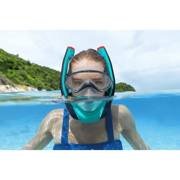 Bestway 24060 Maska do Nurkowania Pełnotwarzowa Maska ​​Do Snorkelingu S/M  4