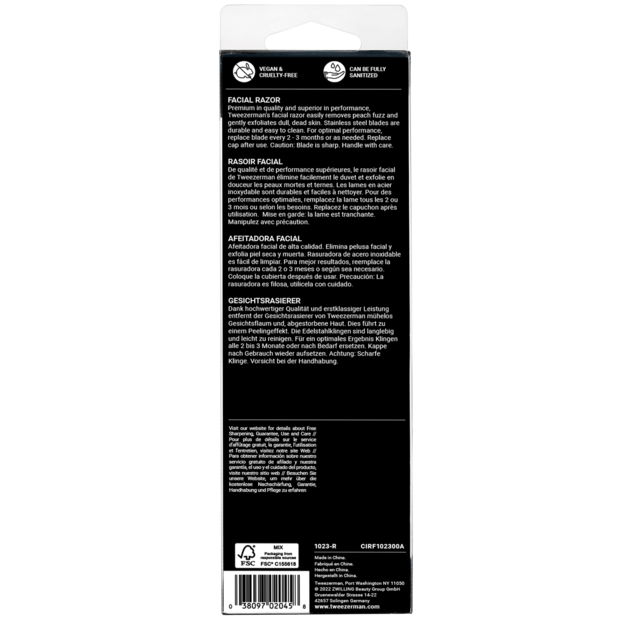 Tweezerman - Facial Razor 1