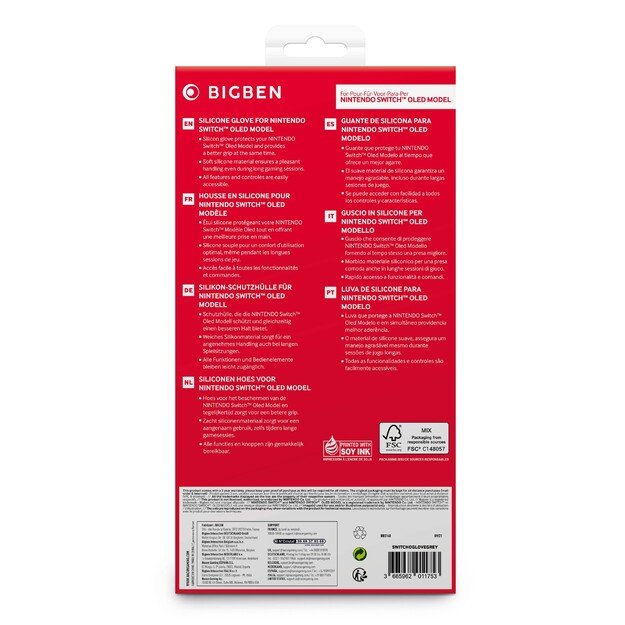 BigBen Oled Silicon Case Grey (SWITCH) 2