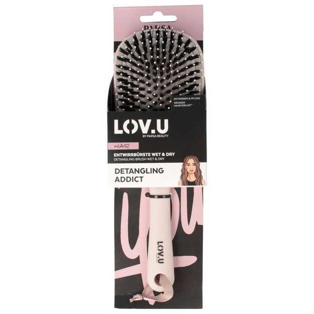 Parsa - LOV.U W&D Detangling Brush Beige 1