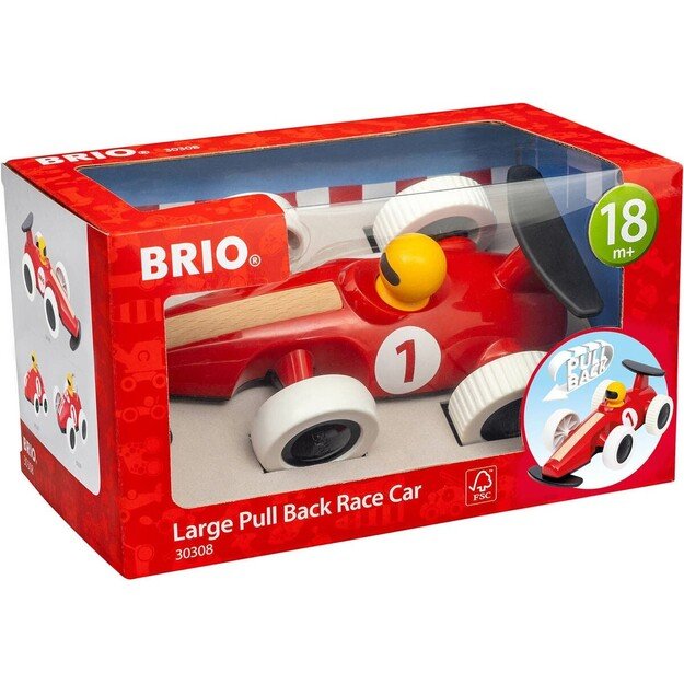 BRIO - Large Pull Back Race Car - (30308) 1