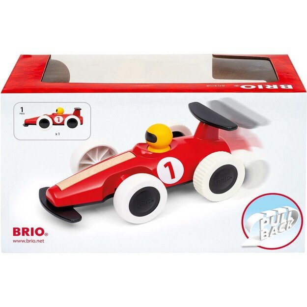 BRIO - Large Pull Back Race Car - (30308) 2