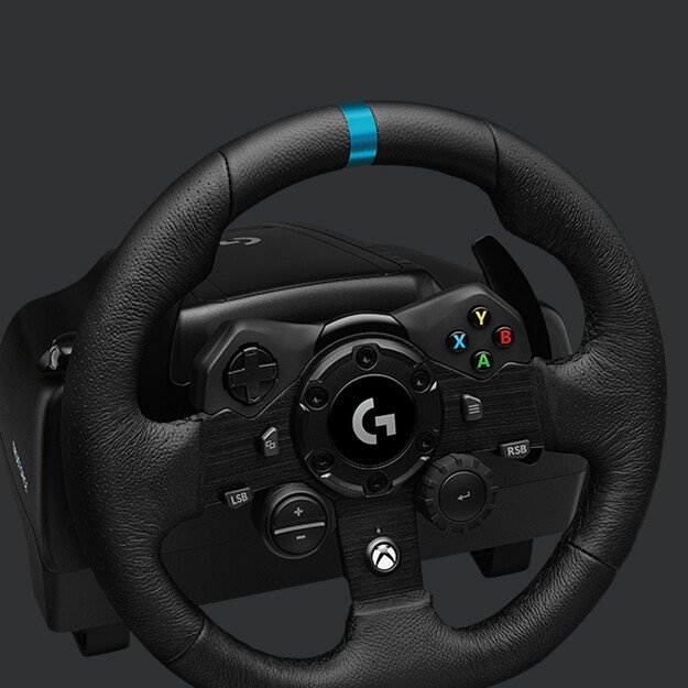 Logitech - G923 Racing Wheel and Pedals for Xbox X, S and PC 6