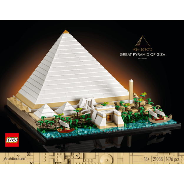 LEGO Architecture - The Great Pyramid of Giza (21058) 3