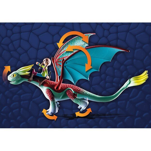 Playmobil - Dragons: The Nine Realms - Feathers & Alex (71083) 3