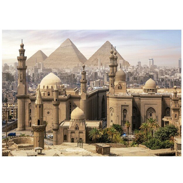 Educa - 1000 pcs - Cairo Egypt Puzzle (80-19611) 1