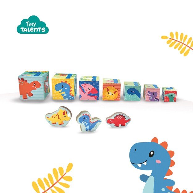 SES Creative - Stacking Blocks - Dinosaurs - (S13202) 1