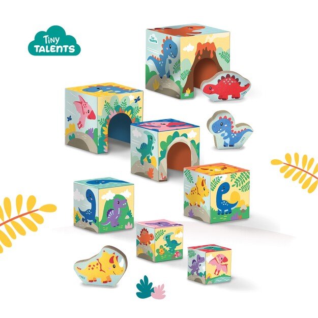 SES Creative - Stacking Blocks - Dinosaurs - (S13202) 2