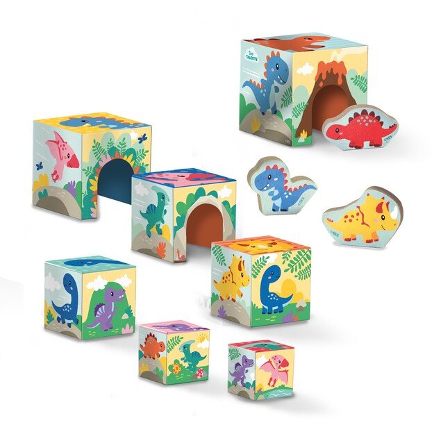 SES Creative - Stacking Blocks - Dinosaurs - (S13202) 3