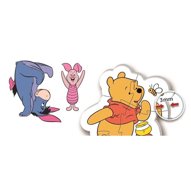 Clementoni - My first puzzle 3-6-9-12 pcs - Winnie the Pooh (20820) 3