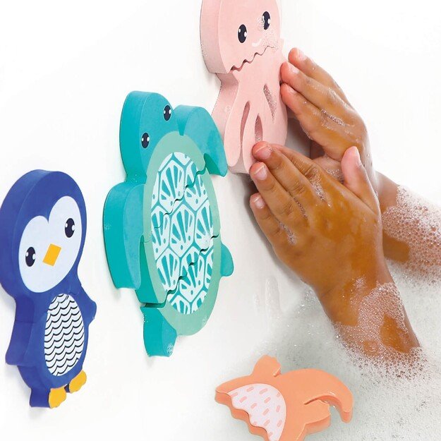 Ludi - Mix & Match - Foam animals for the bath - (LU40078) 1