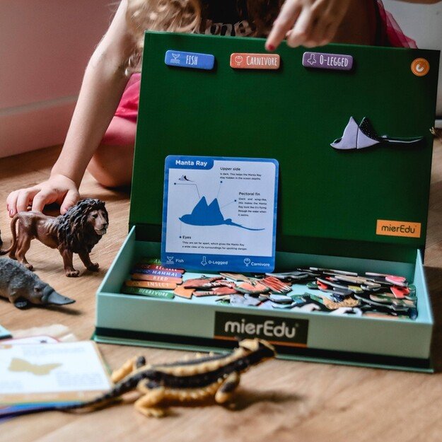 mierEdu - Magnetic Learning Box - All About Animals - (ME093) 1