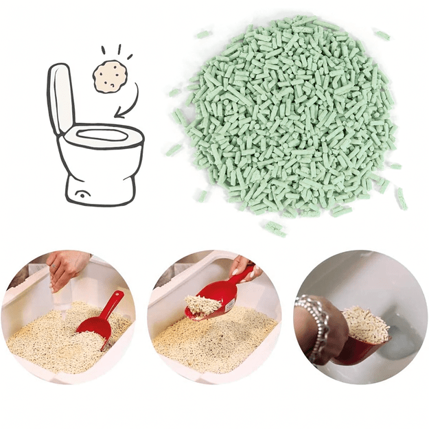 Tofu kraikas katėms BIODEGRAD Organic 100% natūralus 2,5 kg 5 l 5