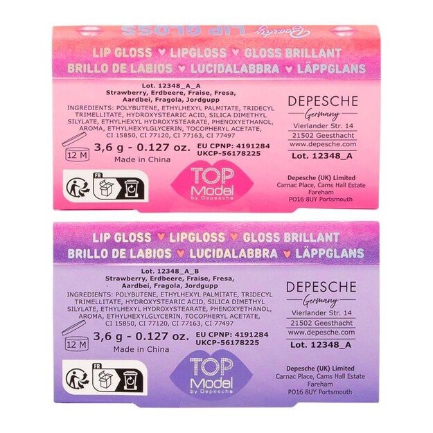 TOPModel - Lipgloss Lips BEAUTY and ME ( 0412348 ) 2