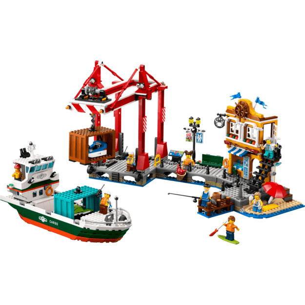 LEGO City - Seaside Harbor with Cargo Ship (60422) 1