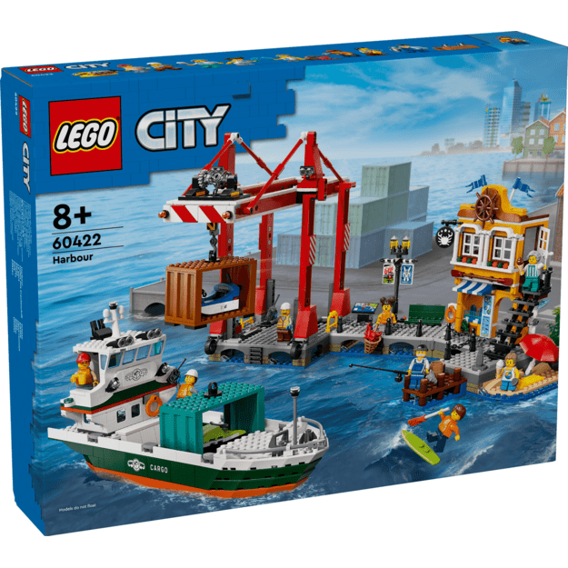 LEGO City - Seaside Harbor with Cargo Ship (60422) 3