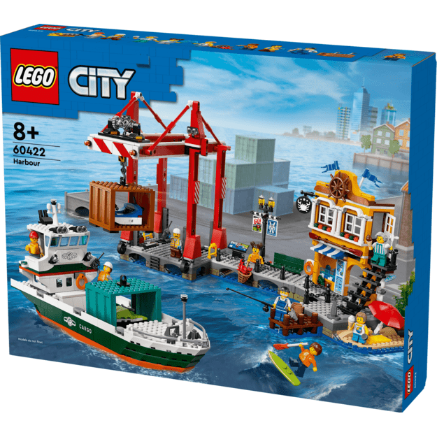 LEGO City - Seaside Harbor with Cargo Ship (60422) 5