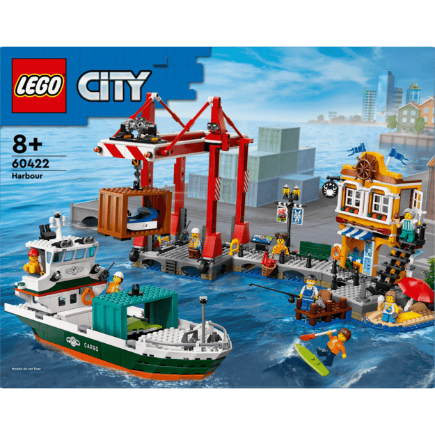 LEGO City - Seaside Harbor with Cargo Ship (60422) 6