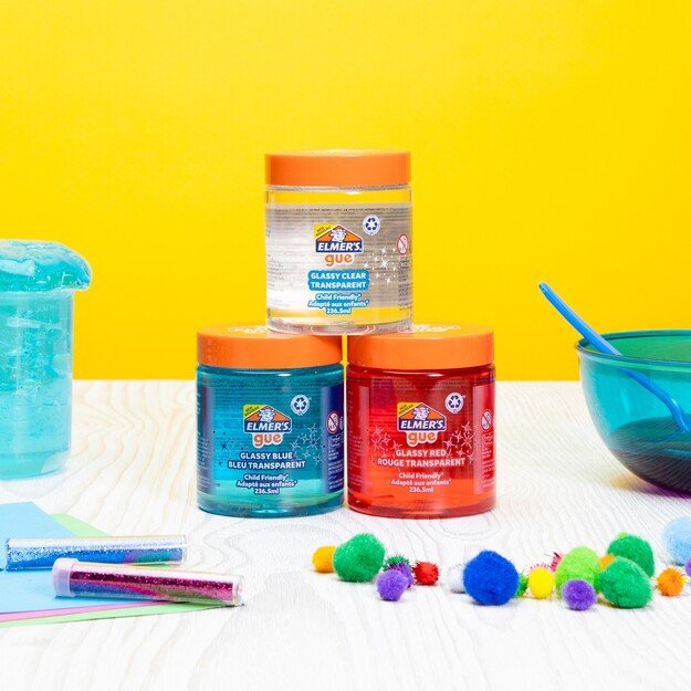 Elmer's - Gue Pre Made Slime - Red (2162069) 3