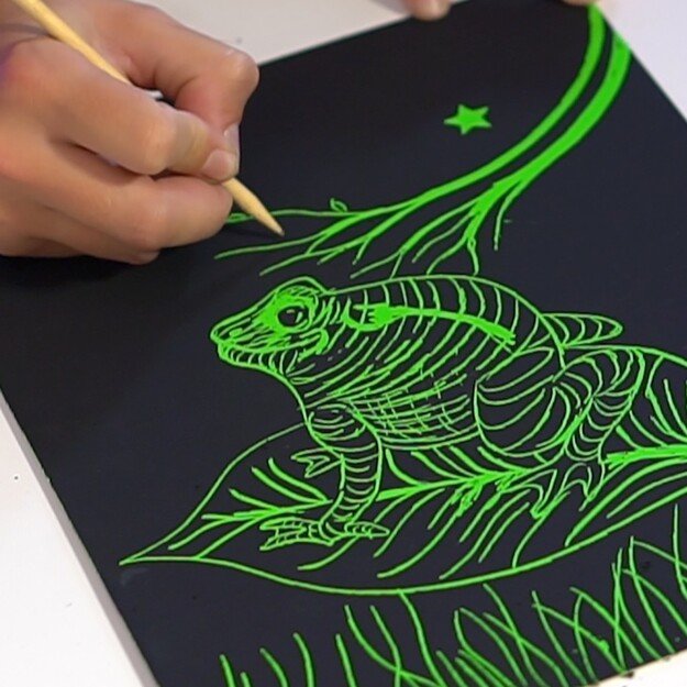 Marvins Magic - Magic Super Bright Scratch Art - (MMART003) 2