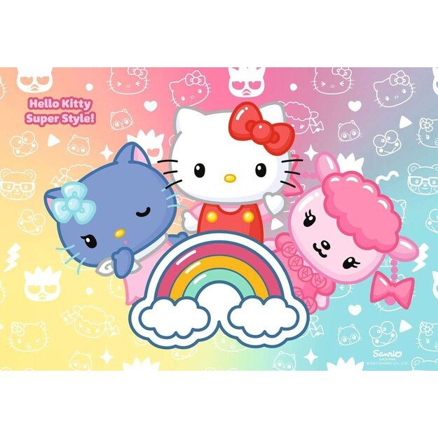Ravensburger - Puzzle Hello Kitty Super Style 2x24p 2