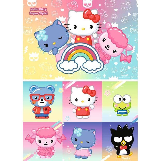 Ravensburger - Puzzle Hello Kitty Super Style 2x24p 3