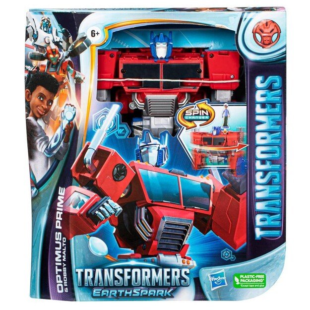 Transformers - Earthspark Spinchanger Optimus (F7663) 1