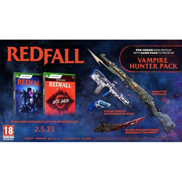 Redfall
      
        - Xbox Series X 8