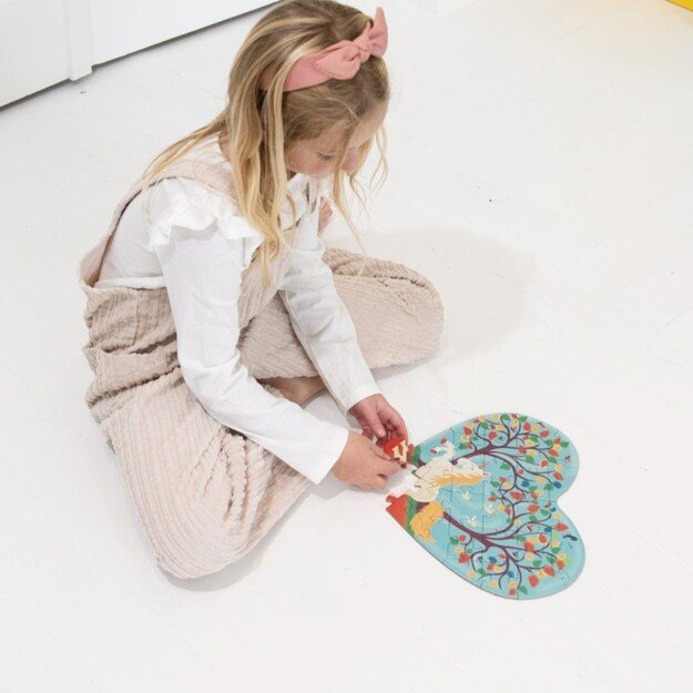 Scratch Europe - Contour puzzle - unicorn - (466181194) 2