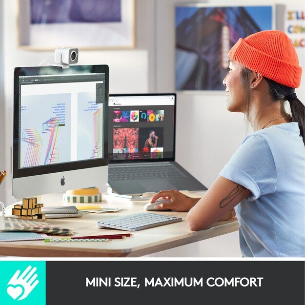 Logitech - MX Keys Mini For Mac Minimalist Wireless Illuminated Keyboard - Nordic Layout 8