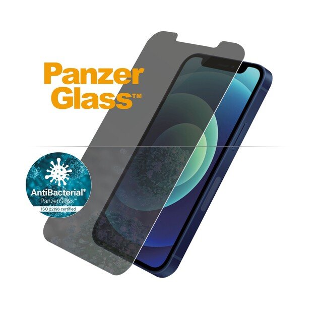 PanzerGlass - Privacy Screen Protector Apple iPhone 12 Mini - Standard Fit 2