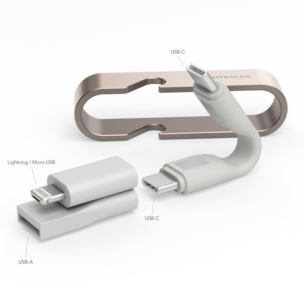 Vonmählen - High Six - The 6-In-1 Charging Cable, Rose Gold 1