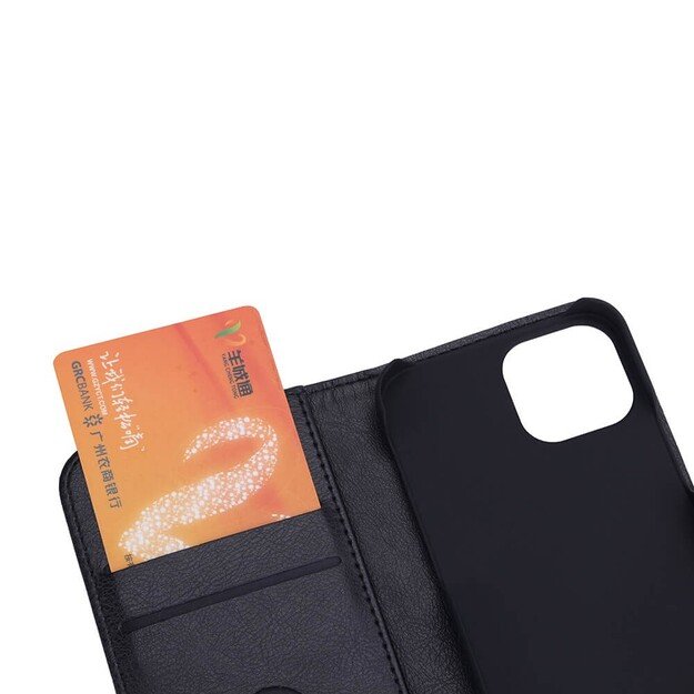 RadiCover - Radiationprotected Mobilewallet iPhone - iPhone 13 Mini Flipcover Black 5