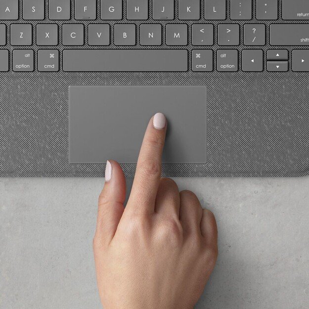 Logitech - Folio Touch for iPad Air (4th generation) - OXFORD GREY - Nordic 1