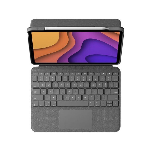 Logitech - Folio Touch for iPad Air (4th generation) - OXFORD GREY - Nordic 9