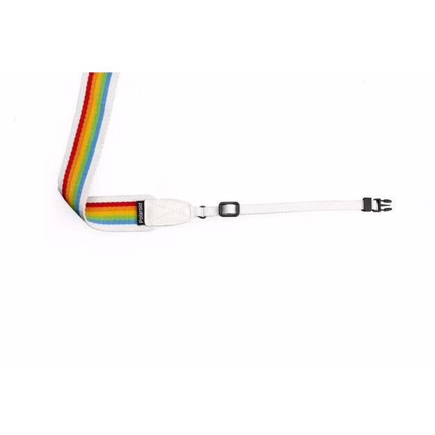 Polaroid - Camera Strap Flat For Polaroid Cameras - Rainbow White 2