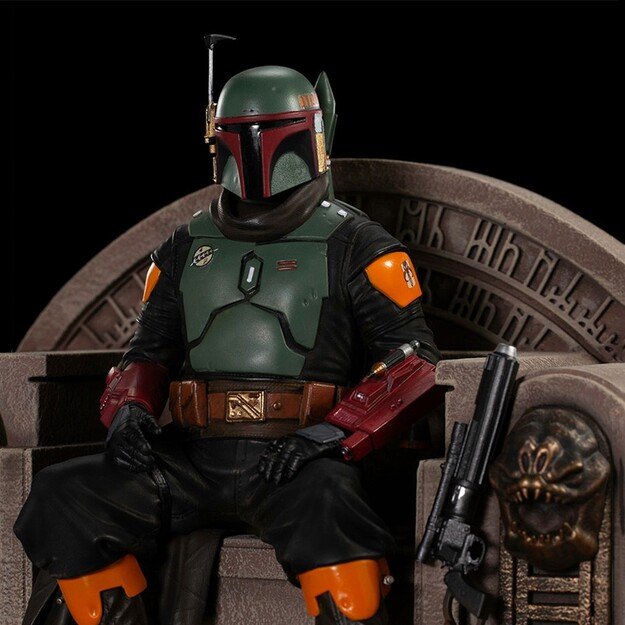 Star Wars - Boba Fett on Throne Statue Delux Art Scale 1/10 4