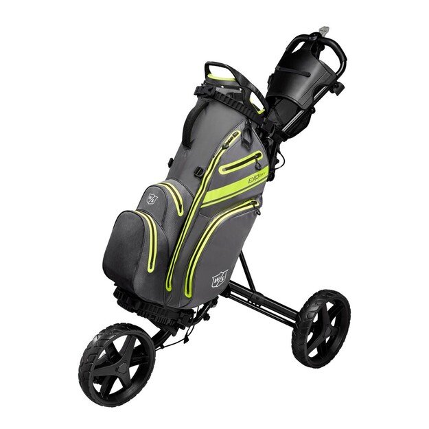 Wilson - Exo Dry Stand Bag Charcoal & Yellow 1