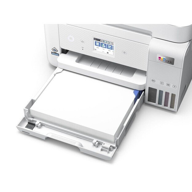 Epson - EcoTank ET-4856 White Multifunction printer 3