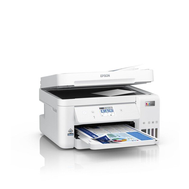 Epson - EcoTank ET-4856 White Multifunction printer 5
