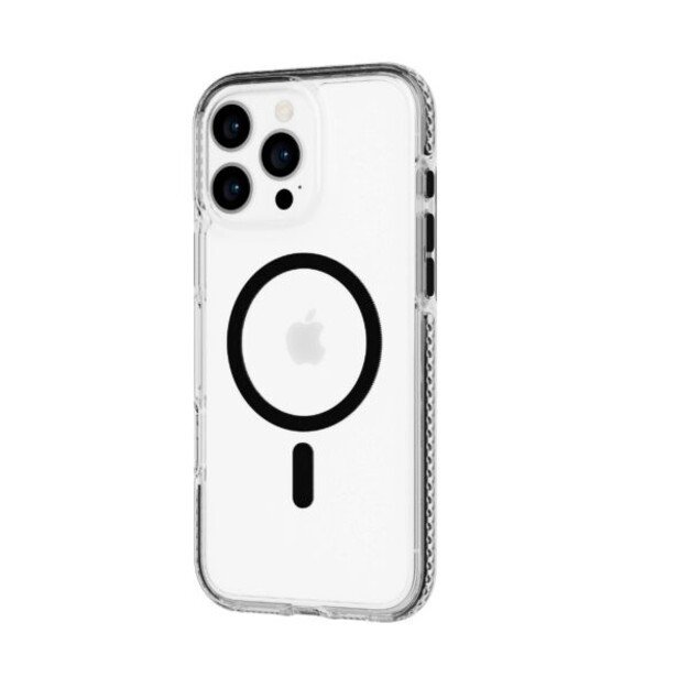 Tech21 - Evo Crystal - Cover - iPhone 16 Pro Max - Crystal MagSafe - Black 4