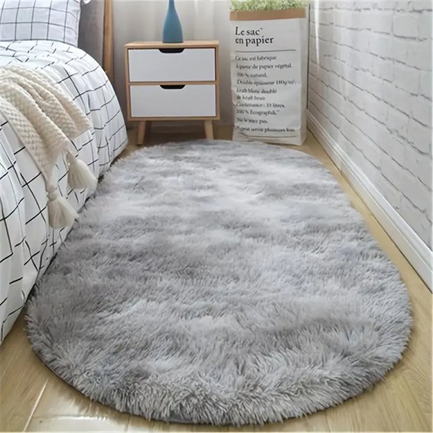 Dywan Plusz Mięciutki Shaggy Gęsty Włochacz Duży Puchaty do Salonu 160x60cm 28