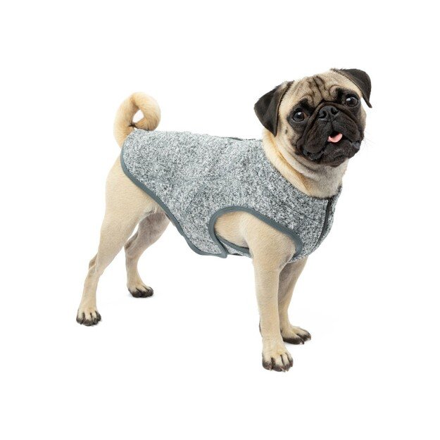 KURGO - Core Sweater, Heather Black in size XS - (72984917384) 1