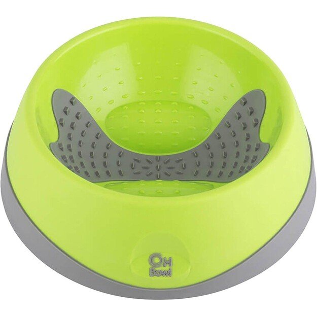 LICKI MAT - Dog Bowl Oral Hygiene Bowl M Green Ø22X7,2Cm - (645.5214) 1