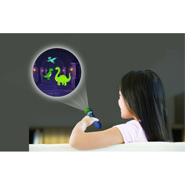 Lexibook - Projector and Torch for Dinosaur Stories - (LTC050DINO) 3