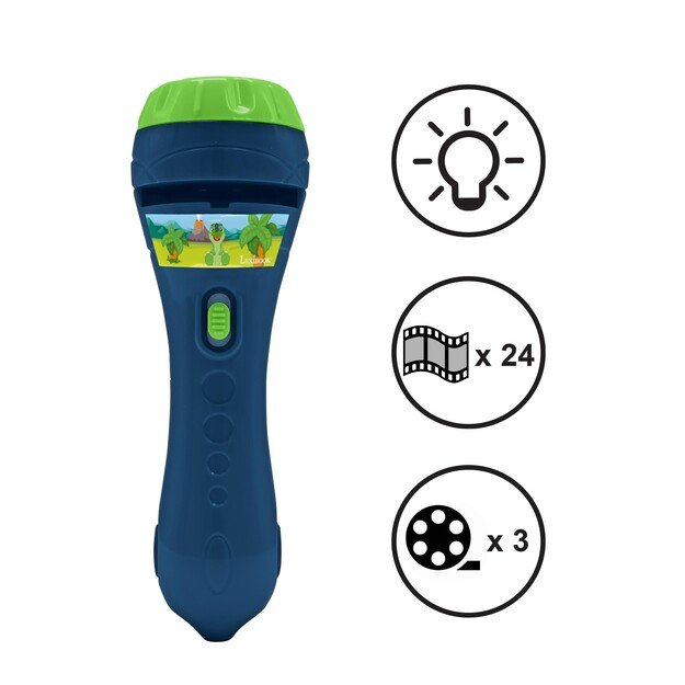 Lexibook - Projector and Torch for Dinosaur Stories - (LTC050DINO) 4