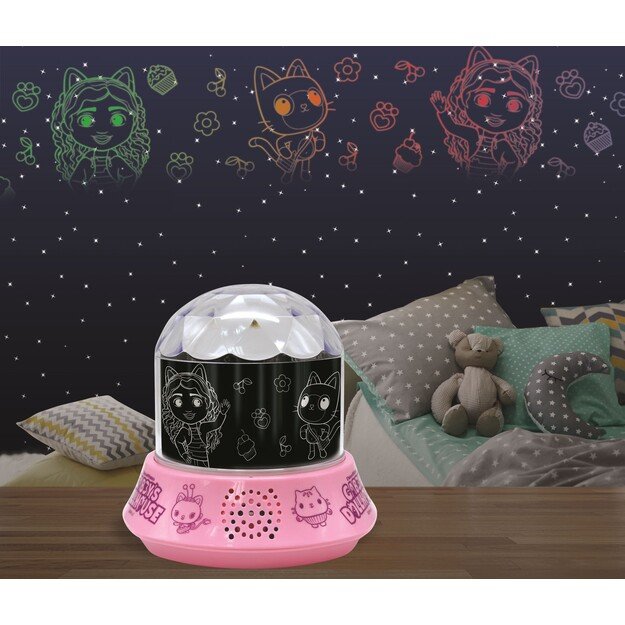 Gabby's Dollhouse -  Night Light Projector with Speaker (89003) 1
