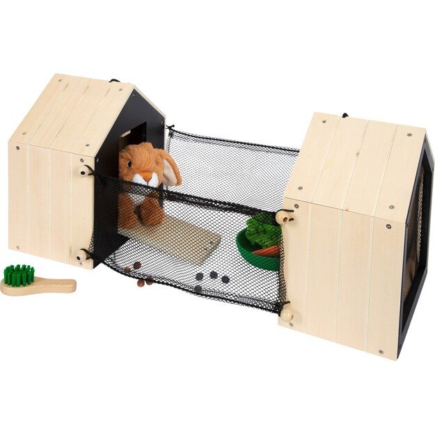 Small Foot - Rabbit cage with run - (I-SF12399) 5