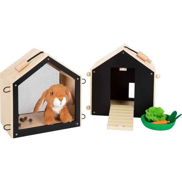 Small Foot - Rabbit cage with run - (I-SF12399) 1
